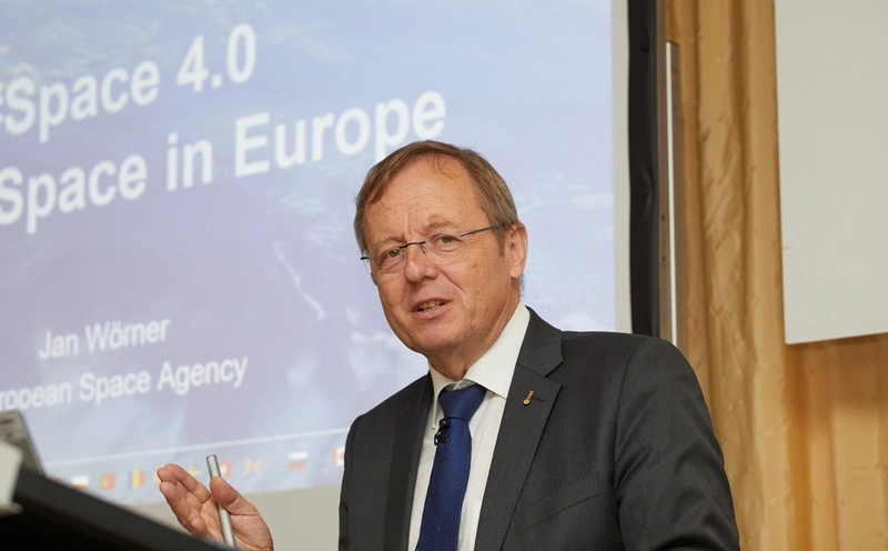 Wirtschaftsgespräche am Main mit ESA-Generaldirektor Prof. Dr. Johann-Dietrich Wörner